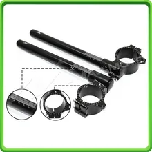 50mm CNC clip on ons clipe guidão guidão Da Motocicleta para YAMAHA HONDA SUZUKI KAWASAKI APRILIA DUCATI BK