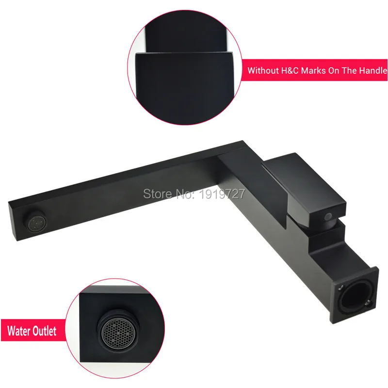 2017 Top Fashion New Arrival High Quality  Matt Black Single Handle Faucet 360 Swivel Spout Contemporary Kitchen Sink Mixer Tap