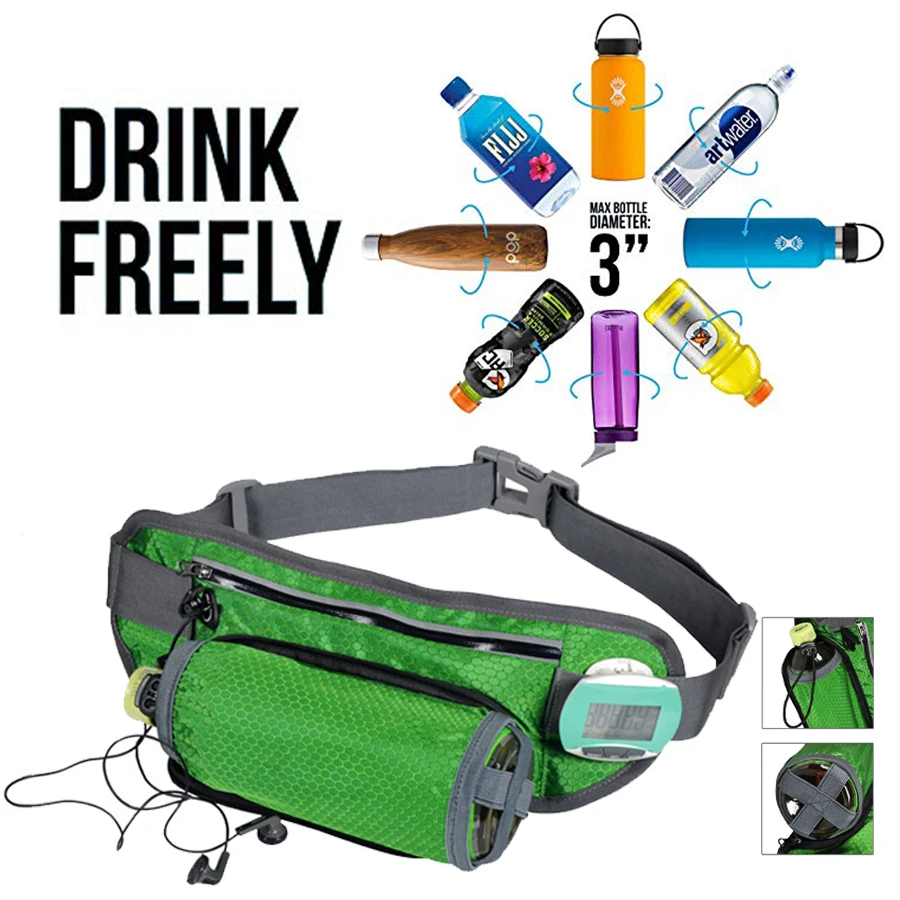running bag bottle