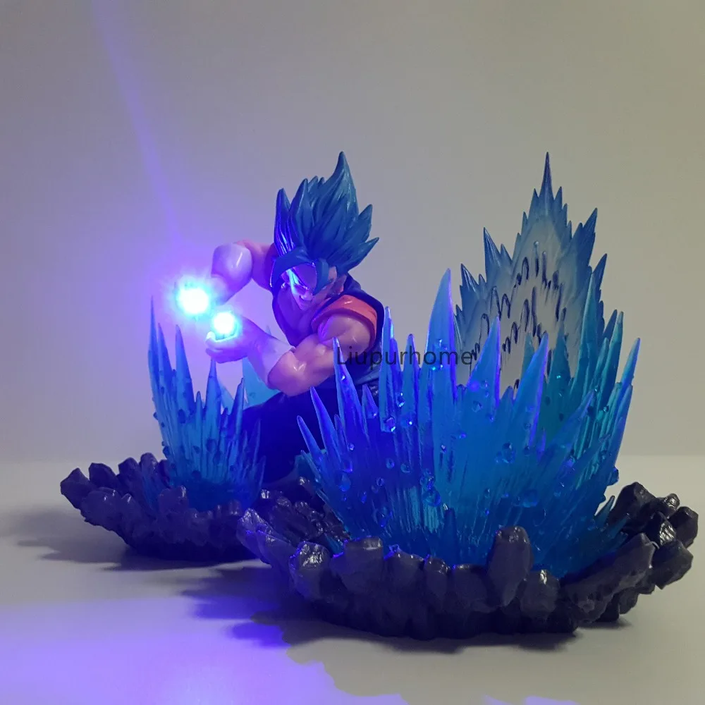 Dragon Ball Z Vegetto noche Led azul luces Lampara Dragon Ball Super Goku Vegeta Kamehameha lámpara Lampara Led Dragon Ball Dragon Ball Z Vegetto noche Led azul luces Lampara Dragon Ball Super Goku Vegeta Kamehameha lámpara Lampara Led Dragon Ball
