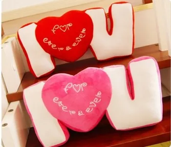 

Valentine gift birthday gift I LOVE YOU lumbar pillow cushions declare gifts free shipping