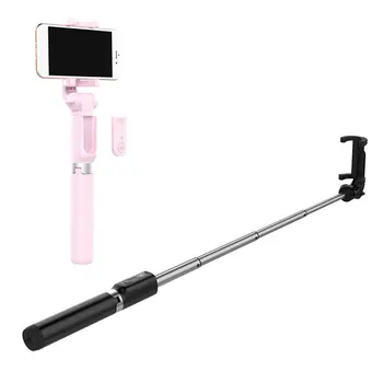 

Extendable Handheld Mini Selfie Stick Smart Phone Holder Foldable Tripod Stand Bluetooth Remote Shutter