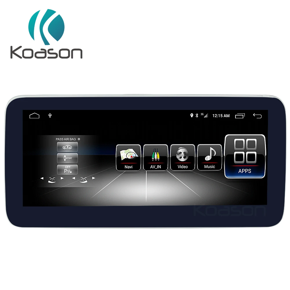 Best Koason Android 8.1 10.25 HD touch Screen Car Multimedia Player for BENZ GLA/CLA/A Class 12-15 Car Radio Vehicle GPS navigation 2