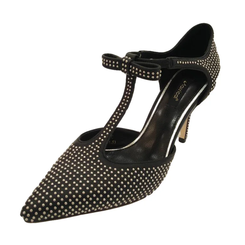 Classical shoppe high quality fashion genuine Leather Party with high heeled font b women s b