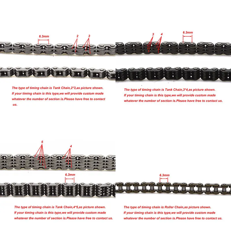 Мотоциклетная цепь привода бесшумный Cam цепь гусеничная цепь 3* 4-104L 104 ссылки для CB250 сертификатом от сертификационной 250 Байк карт ATV багги