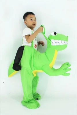 Новая детская езда на динозавра фантазия для верховой езды в костюмированное платье костюм для детей; Детский костюм на Хеллоуин Пурим карнавальное вечерние события