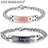 Unique Jewelry Gift for Lovers "His Queen" and "Her King" Couple Bracelets - Stainless Steel Bracelets For Women and Men