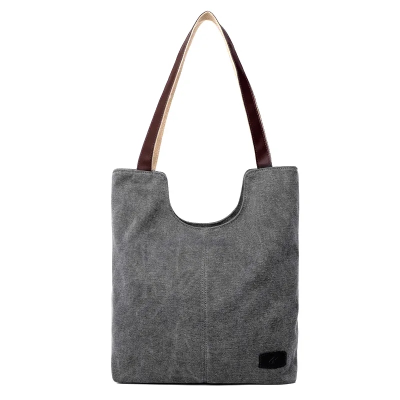 Fashion 2017 Women Canvas Handbag Vintage Travel Shoulder Bags Causal Lady Handbags Female Shoulder Toto Bags Bolsa