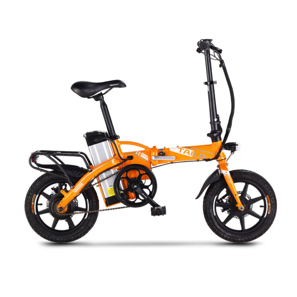 Best 14 Inch Mini Folding Electric Bicycle Electric Bicycle Driving 48v12ah Generation Removable Lithium Battery Smart Ebike City 0