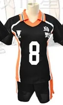 9 видов стилей Haikyu! Haikyuu Cosplay Костюм Karasuno Koukou средней школы волейбольный клуб Хината Shoyo спортивная рубашка майки - Цвет: No.8