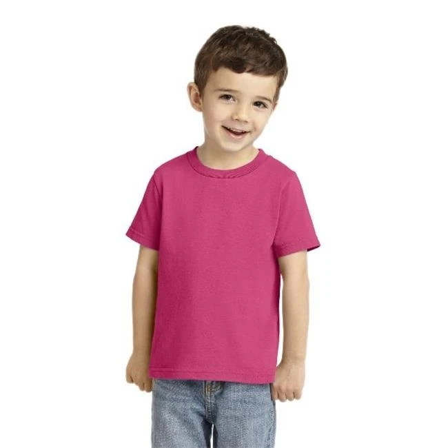 Precious Cargo CAR54T Toddler Core Cotton Tee Sangria - 2 Toddler
