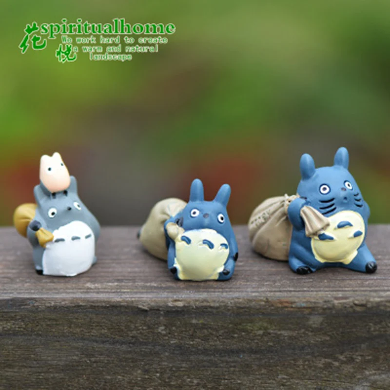 ZOCDOU 1 шт. тонари No Totoro Travel Man японская аниме модель Маленькая Статуэтка ремесло