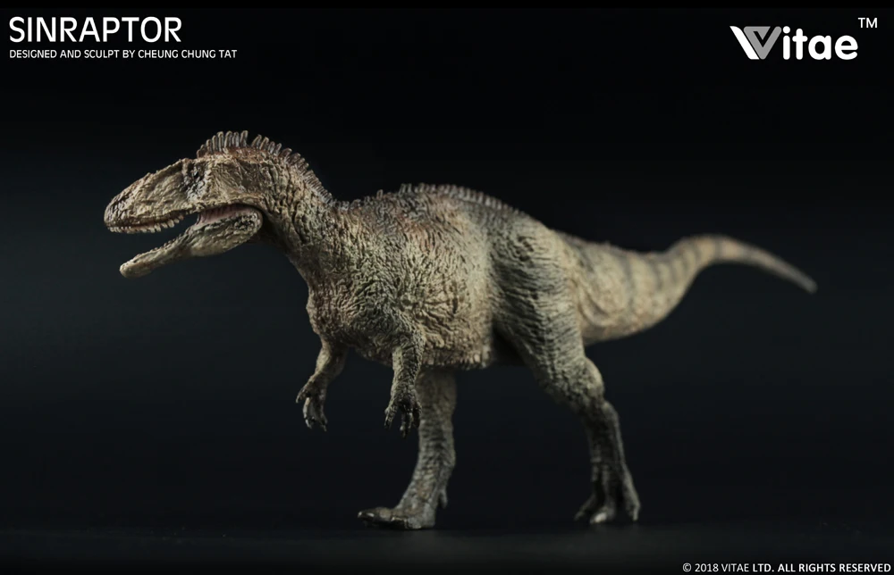 2018 жизненная модель динозавра Юрского периода животного Chilantaisaurus tashuikouensis