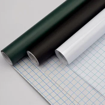 

45*200 Thickening blackboard stickers green and white graffiti wall membrane teaching children Filofax teaching blackboard film