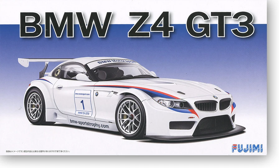 1/24 сборки модели БММ Z4 GT3 2011 12556