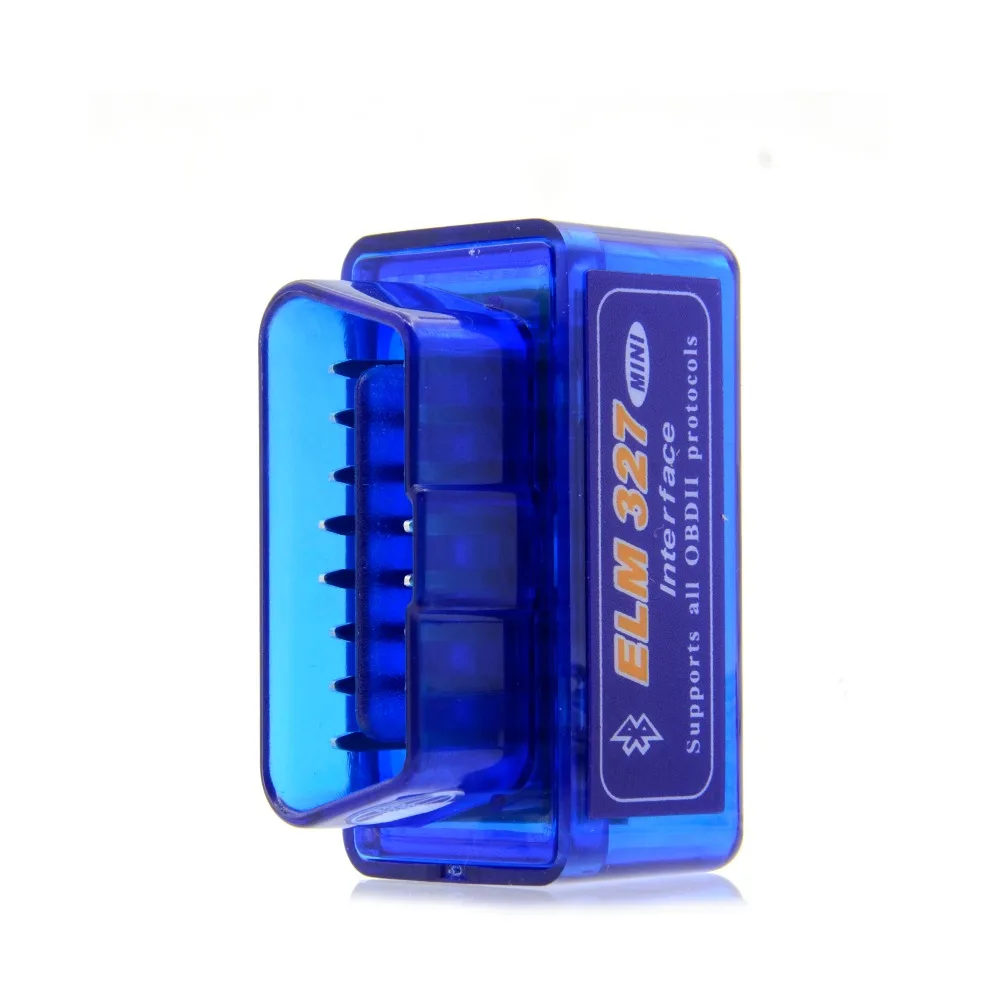 Мини elm327 Bluetooth OBD2 V2.1 OBD 2 Автомобильный диагностический инструмент сканер elm327 OBDII адаптер Авто диагностический инструмент автомобильный код ридер