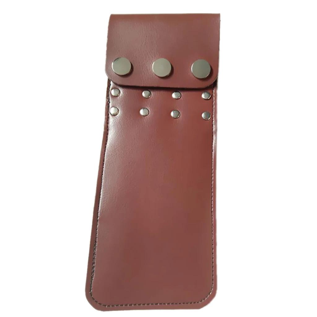  12 Arrow Brown Hunting Archery Leather Arrow Quiver Portable  Pocket Holder Bag For Outdoor Walk Shooting And Target Practice