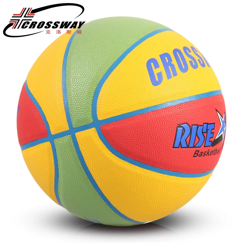 CROSSWAY New Brand Women Basketball Balls LQ 661 High Quality PU Leather Outdoor Indoor Size 6