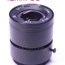 12 мм CS крепление 1/" F1.2 объектив для камеры видеонаблюдения для CCD датчика изображения