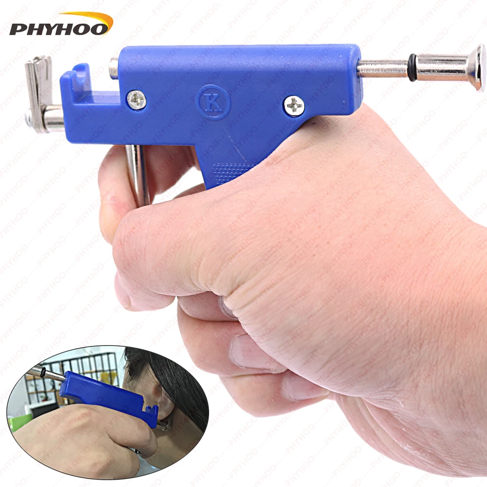 

PHYHOO Piercing Tool Kit Set Piercing Pierce Gun with 98pcs