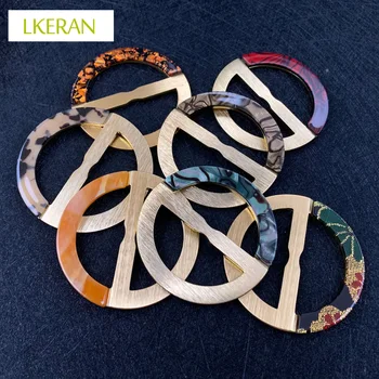 

2019 New Fashion 2PC Zinc alloy Clothes Knot Buckles DIY Metal Heavy Duty Hand Bag Shoe Strap Belt Web Adjust Roller Pin Buckle