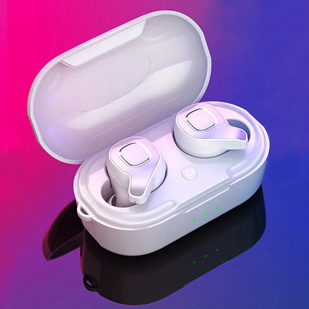 

F8 Portable With Mic Rechargeable Earbuds Handsfree In Ear Wireless Bluetooth Earphone Waterproof Noise Cancelling Gaming Mini