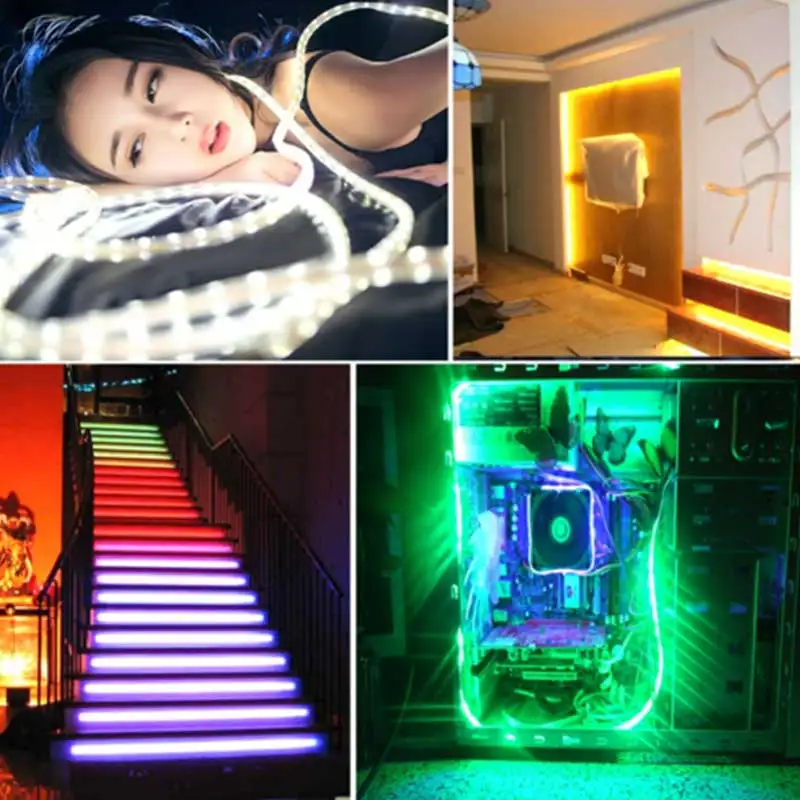 Лента светодиодная Foxanon 5 в пост. Тока 2835 RGB 0 м 1 2 3 м|led strip 2835|usb led stripstrip |