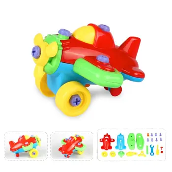 

Assemble Car Jigsaw DIY Cartoon Model Assemble 3D Puzzle Disassembly Kids Toys