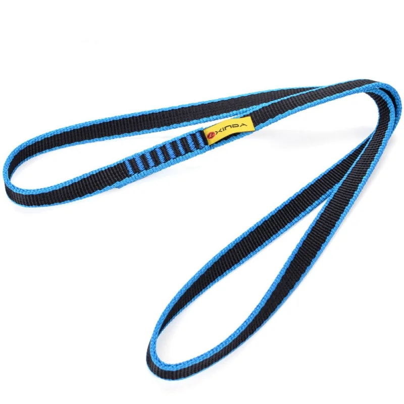 

Nylon Rock Climbing Sling Rope Protector CE / UIAA 22kN 60/80/120cm Bearing Strap Reinforce Rope Belt