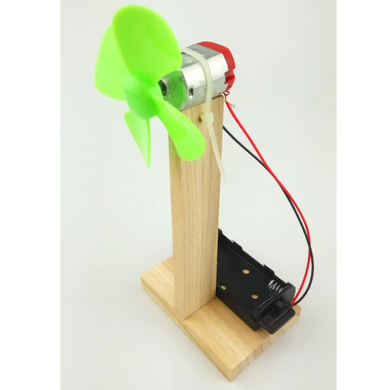 

Electric Fan Experiment Model DIY Toys for Kids Children Educational Sciences Models for Assembly Homemade Model Building Games