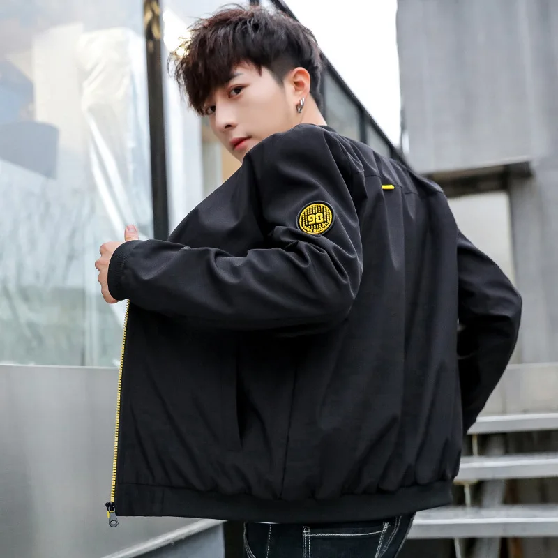 

Men's jacket spring 2019 new Korean version of the trend jacket
