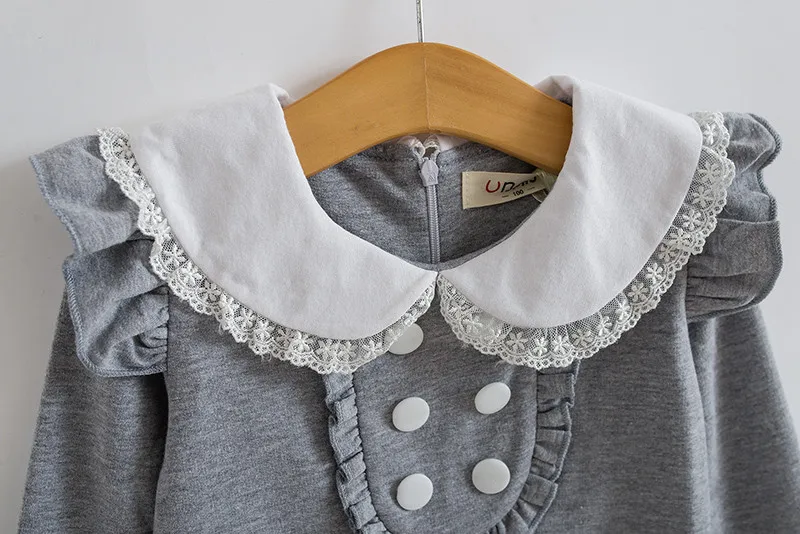 2017 spring autumn new arrival cotton girl korean clothes doll collar long sleeved casual girls A-line mini dress kids clothing HTB1OkZNJpXXXXbhXFXXq6xXFXXXW - 2017 spring autumn new arrival cotton girl korean clothes doll collar long sleeved casual girls A-line mini dress kids clothing