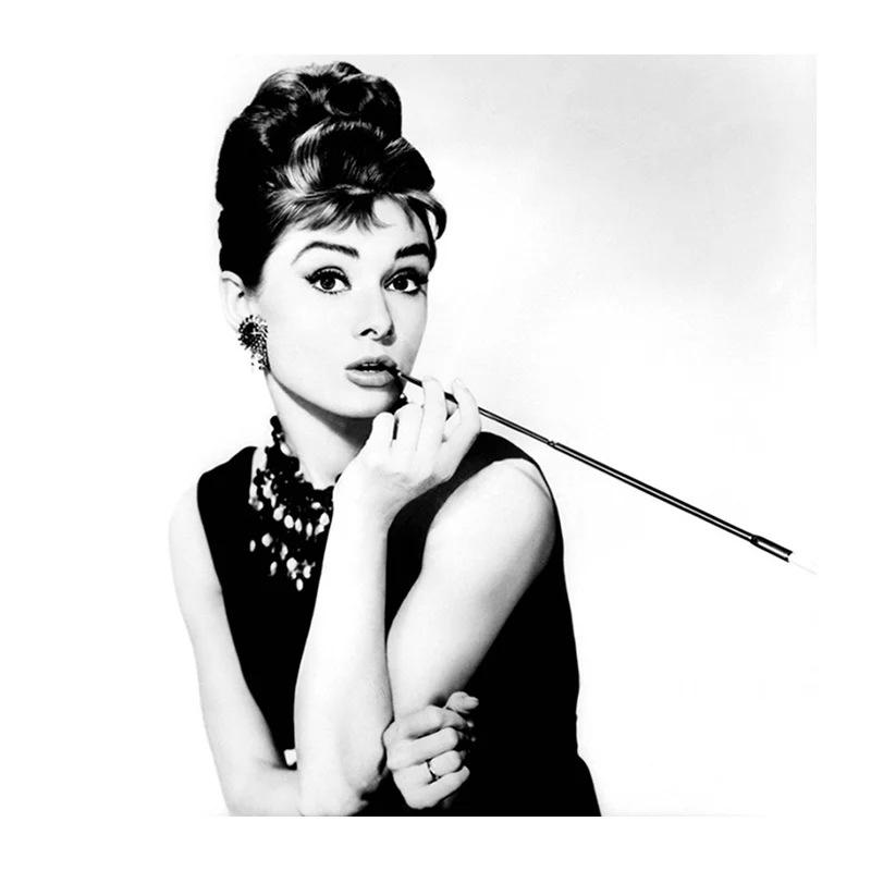 5d diy diamond painting cross stitch diamond mosaic drill full embroidery Audrey hepburn diamond material for handmade