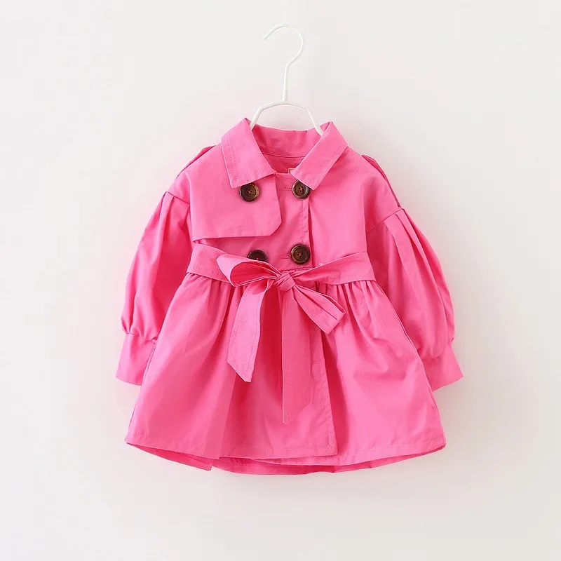 Модные куртки для маленьких девочек верхняя одежда для девочек детское пальто весенне-осенние детские пальто