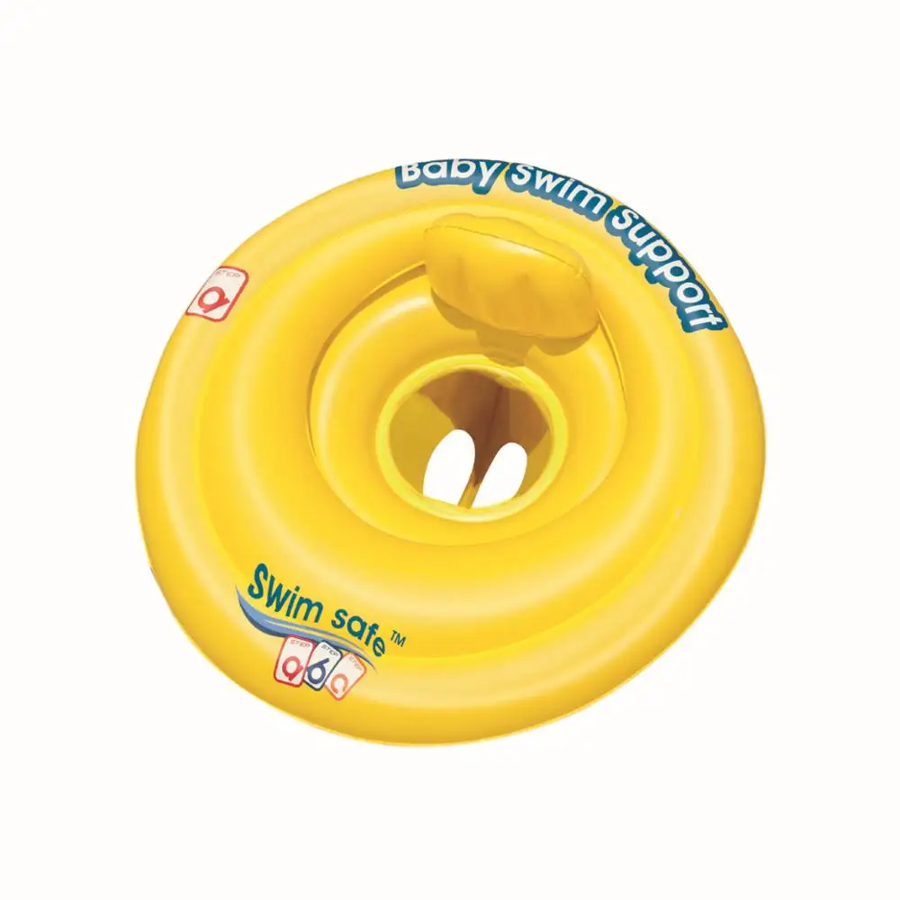 32096 Bestway диаметр 2" Надувное плавающее сидение для купания для маленьких От 0 до 1 года диаметр 69 см плавающее кольцо детское сиденье с 3 воздушными камерами