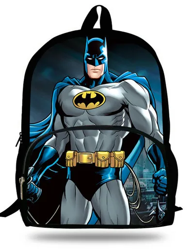 16 Inch Mochila Escolar Batman School Backpacks For Boys Kids More Children School Bag Aged 1 6
