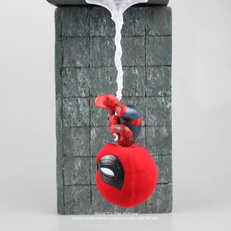 Экшн фигурка из мультфильма Disney Марвел Мстители паук 16 см аниме мини украшение