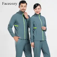 Facecozy, мужские, женские летние быстросохнущие комплекты, походная куртка, дышащие треккинговые брюки, для кемпинга, рыбалки, тонкая Удобная походная рубашка