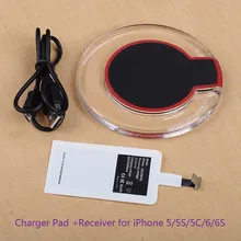 Беспроводной зарядки зарядное устройство Модуль Pad + приемник для Huawei P20 P20 pro P20 lite и для iphone X 8 7 6s Плюс или телефона android