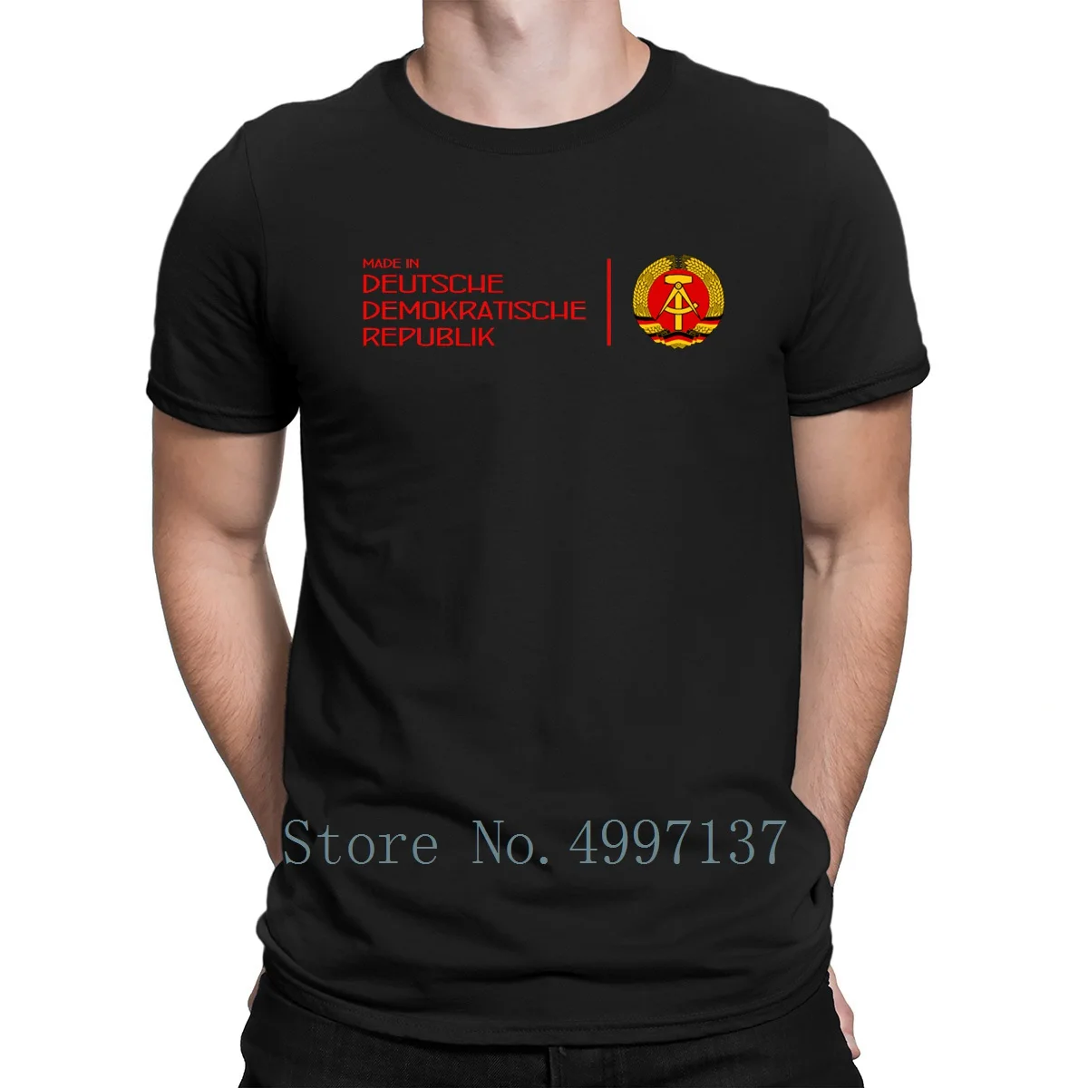 

Made In Gdr Ddr Deutsche Demokr Rep Berlin T Shirt Sunlight Comfortable 100% Cotton Cool Spring Round Collar Customized Shirt