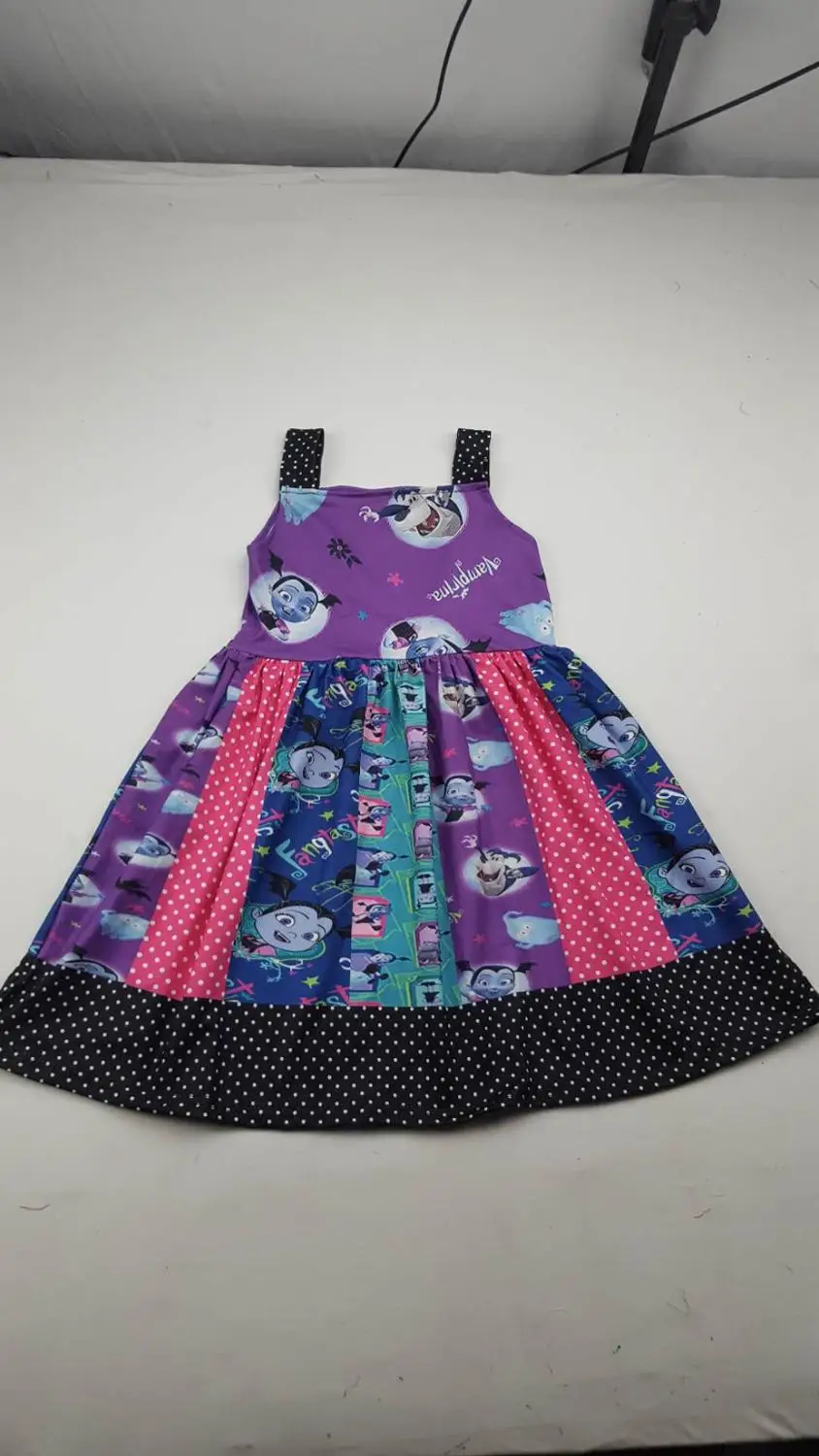

Hot selling girls new pattern Halloween children dress