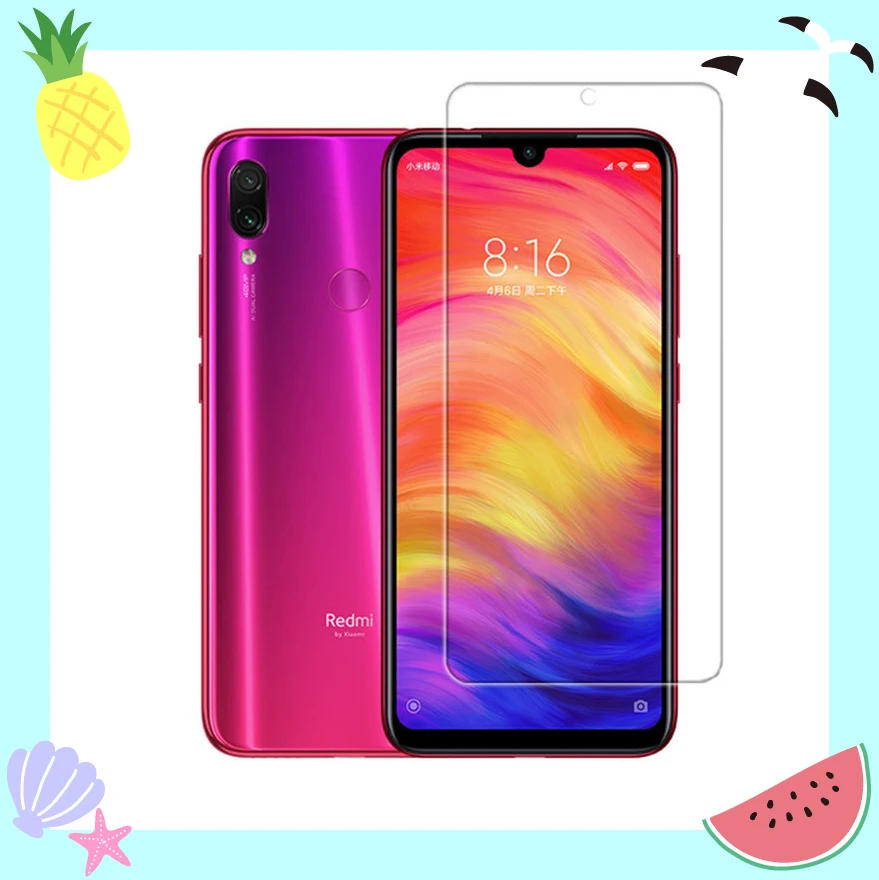 

2PCS For Screen Protector Xiaomi Redmi Note 7 Pro Tempered Glass Glass 9H Toughened Glass For Redmi Note 7 Pro Protective Film