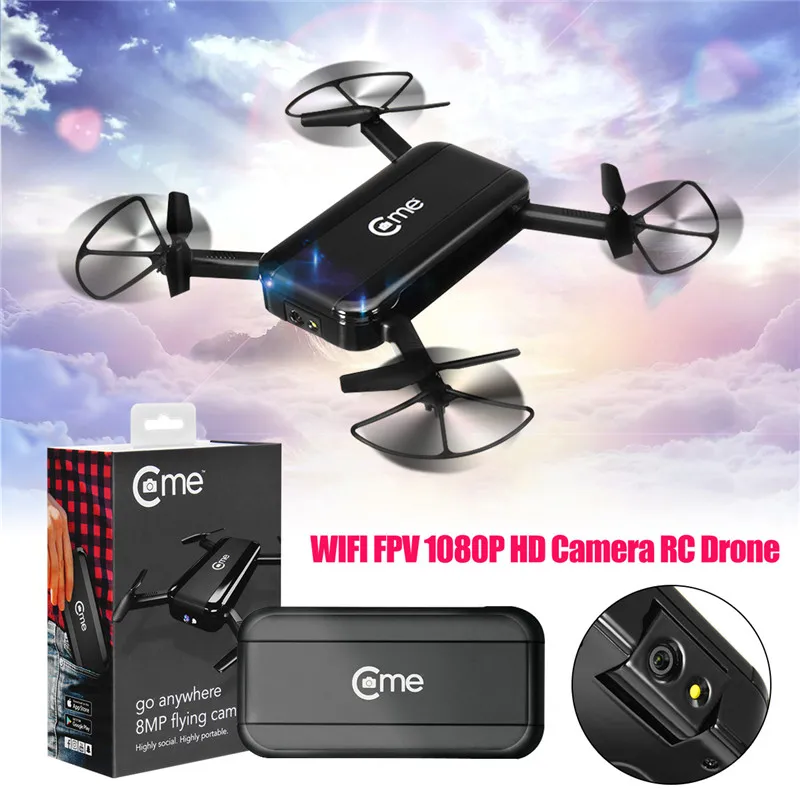 C me Cme gps WiFi FPV Selfie Drone w/1080 P HD камера режим удержания высоты складной рычаг RC