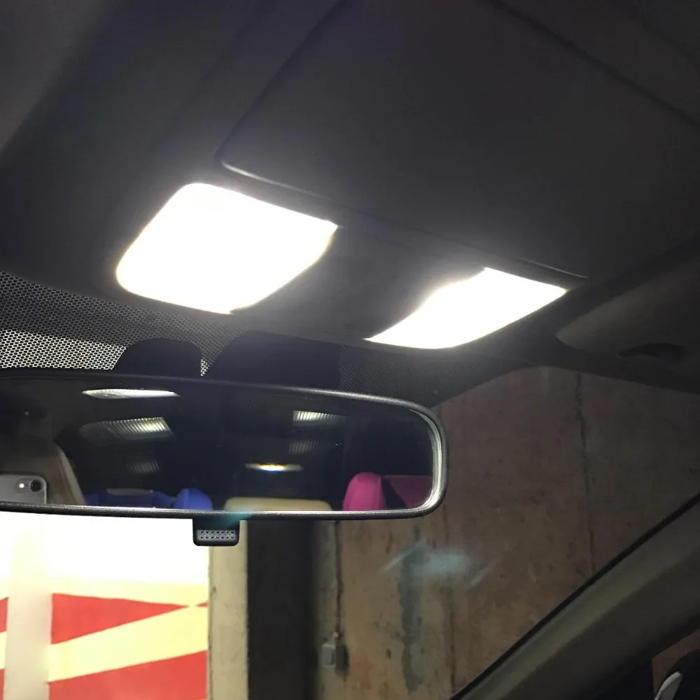 13 шт. белый авто Интерьер светодиодный светильник лампы Canbus комплект для Volkswagen VW Jetta 6 MK6 VI Карта Купол номерного знака светильник стиль