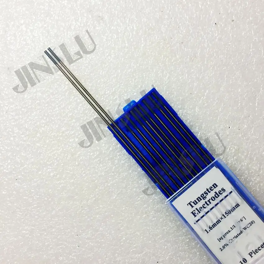 

2% Ceriated WC20 Grey TIG Welding Tungsten Electrode 1/16" x6"(1.6mmx150mm),10PK