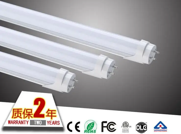 

Free shipping 50pcs/lot 4ft 1.2m 18w T8 led Tube Lamp Fluorescent Milky Tube Light Bar Pure/Warm White