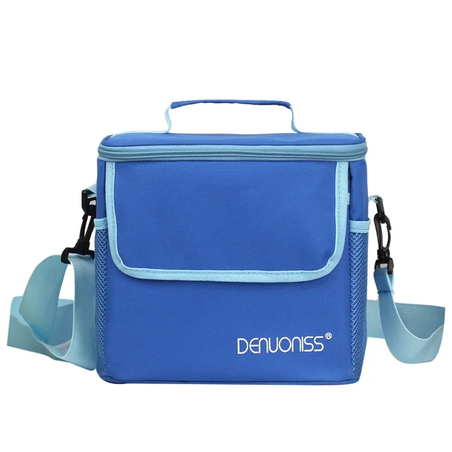 Us 12 9 45 Off Candy Cooler 7 5l Bag Thermal Cool Shoulder Lunch Picnic Box Ice Pack Food Milk Fruit Insulated Fresh Carrier In
