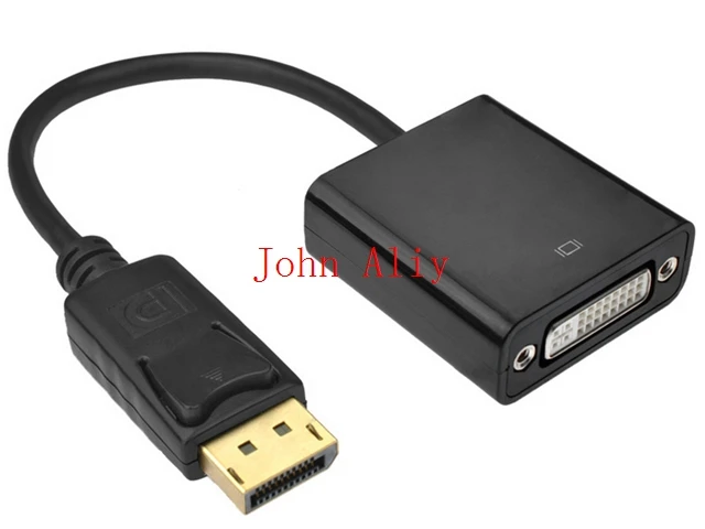 Горячая продажа Thunderbolt DisplayPort DP папа к DVI Женский конвертер кабель адаптер для ПК