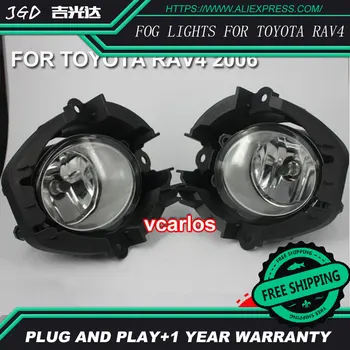 

2PCS / Pair Halogen Fog Light For Toyota RAV4 2006 High Power Halogen Fog Lamp Auto DRL Lighting Led Headlamp