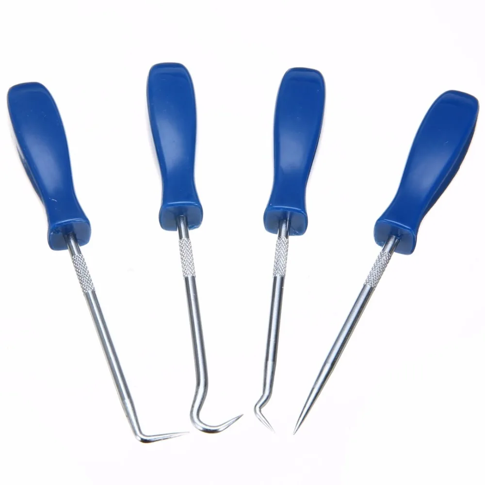 PDTO New 4PCS Pick Hook Tools Car Repair O Ring Oil Seal Gasket Puller Remover Craft Hand Tool Hot Selling PDTO New 4PCS Pick Hook Tools Car Repair O Ring Oil Seal Gasket Puller Remover Craft Hand Tool Hot Selling